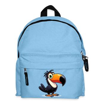 Tukan - Kinder Rucksack - Hellblau - Vorne