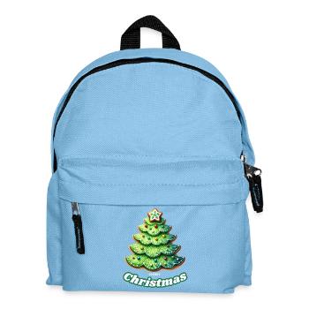 Merry Christmas, ideal für Weihnachten, Hingucker - Kinder Rucksack - Hellblau - Vorne