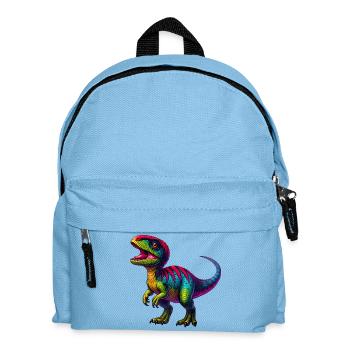 Dinosaure - Sac à dos Enfant - bleu clair - Devant