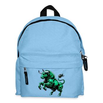 Bull - Kids' Backpack - light blue - Front