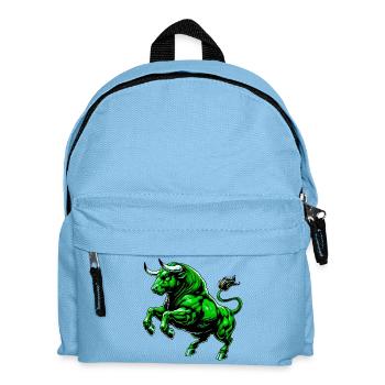 Bull - Kids' Backpack - light blue - Front