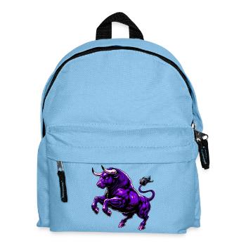 Bull - Kids' Backpack - light blue - Front