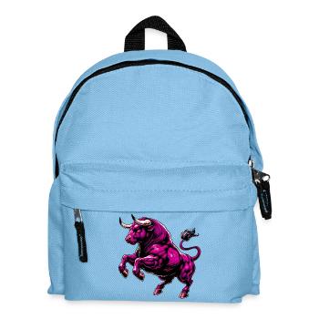 Bull - Kids' Backpack - light blue - Front