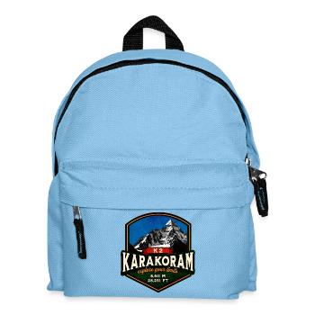 K2 KARAKORAM - Sac à dos Enfant - bleu clair - Devant