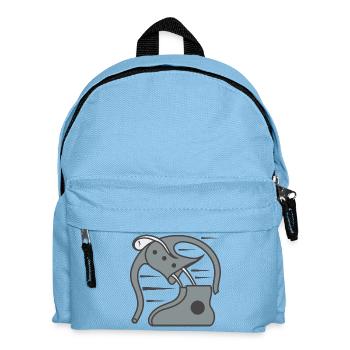 Trotz aller Widrigkeiten - Kinder Rucksack - Hellblau - Vorne