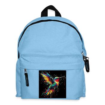 hummingbird - Kids' Backpack - light blue - Front