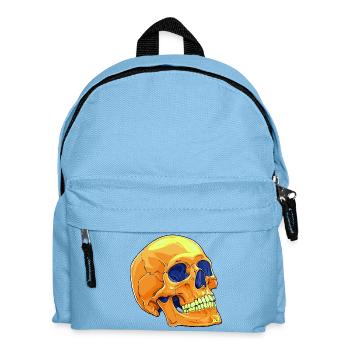 Crâne - Sac à dos Enfant - bleu clair - Devant