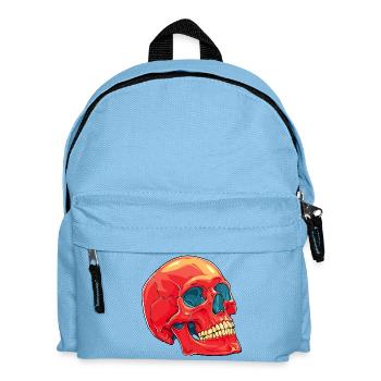 Crâne - Sac à dos Enfant - bleu clair - Devant