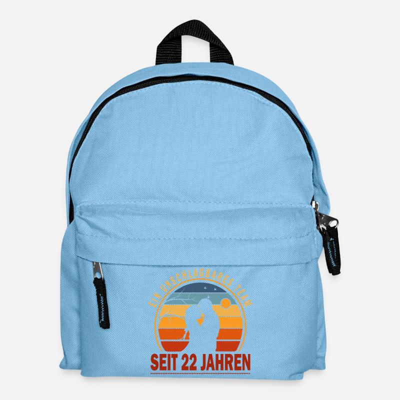22 ans de relation Anniversaire de mariage - Sac à dos Enfant - bleu clair