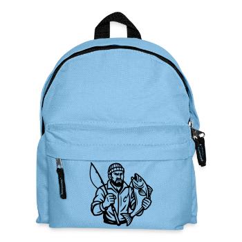 Pêcheur - Sac à dos Enfant - bleu clair - Devant
