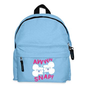 Bone Fracture Halloween Skeleton Bone Arm Fracture - Kids' Backpack - light blue - Front