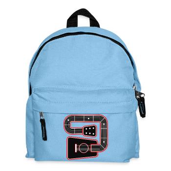 Forme abstraite guitare acoustique - Sac à dos Enfant - bleu clair - Devant