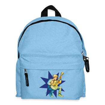 GUITARIST ELECTRIC - sound & vision - Kids' Backpack - light blue - Front