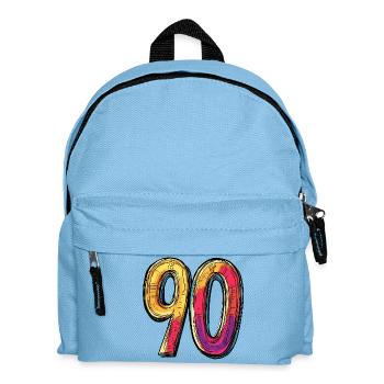 90 Nombre Coloré - Sac à dos Enfant - bleu clair - Devant