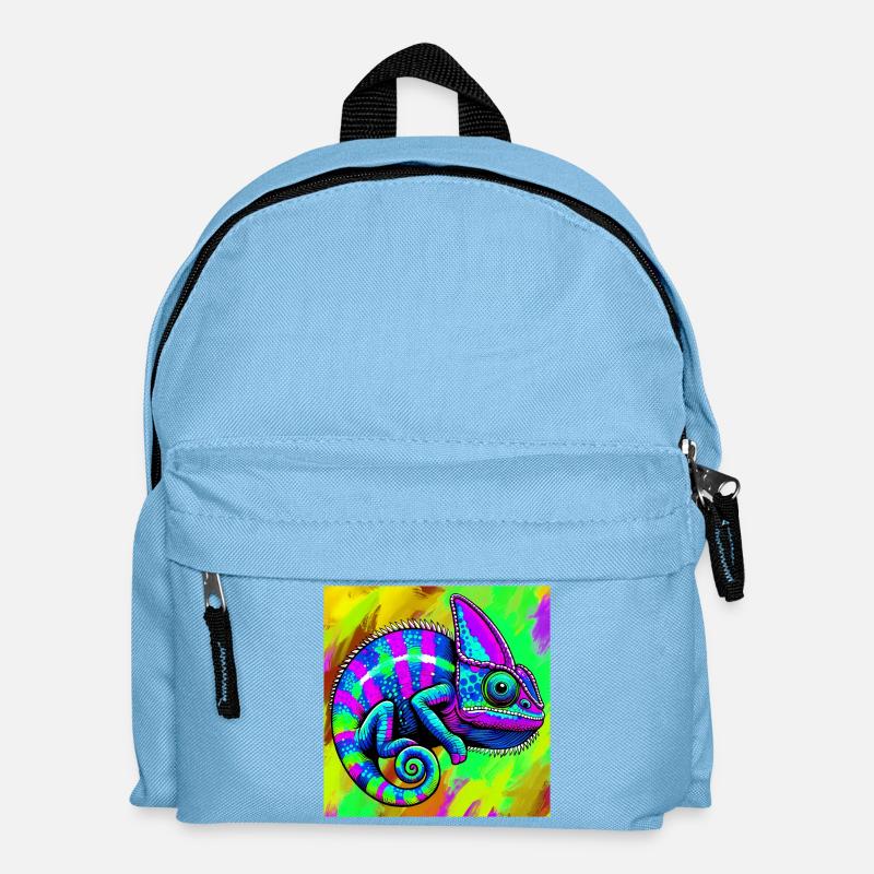 chameleon - Kids' Backpack - light blue