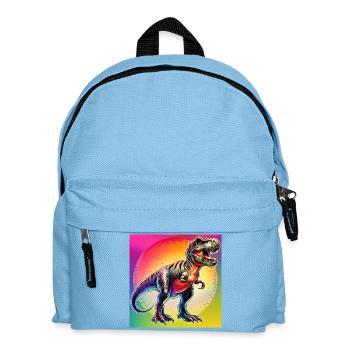 dinosaur - Kids' Backpack - light blue - Front