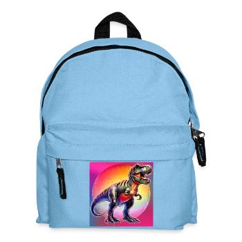 dinosaur - Kids' Backpack - light blue - Front