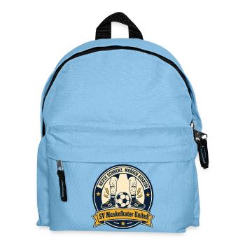 SV Muskelkater United - Kinder Rucksack - Hellblau - Vorne
