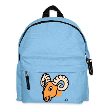 Aries large - Kids' Backpack - light blue - Front
