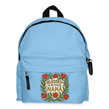 Cercle floral de Nana - Sac à dos Enfant - bleu clair - Devant