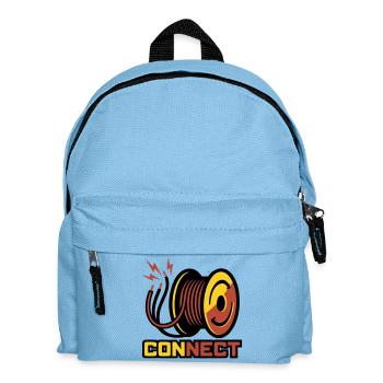 Cable Reel Cable Logo - Kids' Backpack - light blue - Front