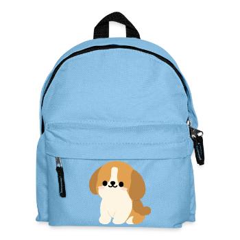 Charming Spaniel - Kids' Backpack - light blue - Front