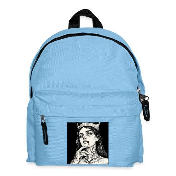 Queen of Nights Tattoo - Kids' Backpack - light blue - Front