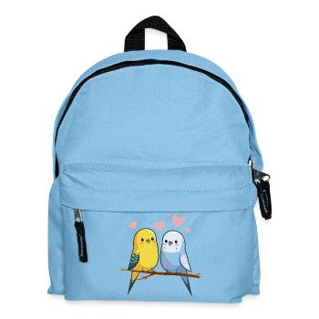 Budgies - Kids' Backpack - light blue - Front