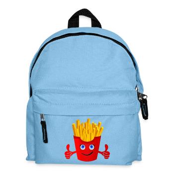 Happy Fries (Thumbs up) - Kids' Backpack - light blue - Front