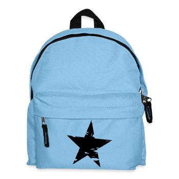 Stern - Kinder Rucksack - Hellblau - Vorne