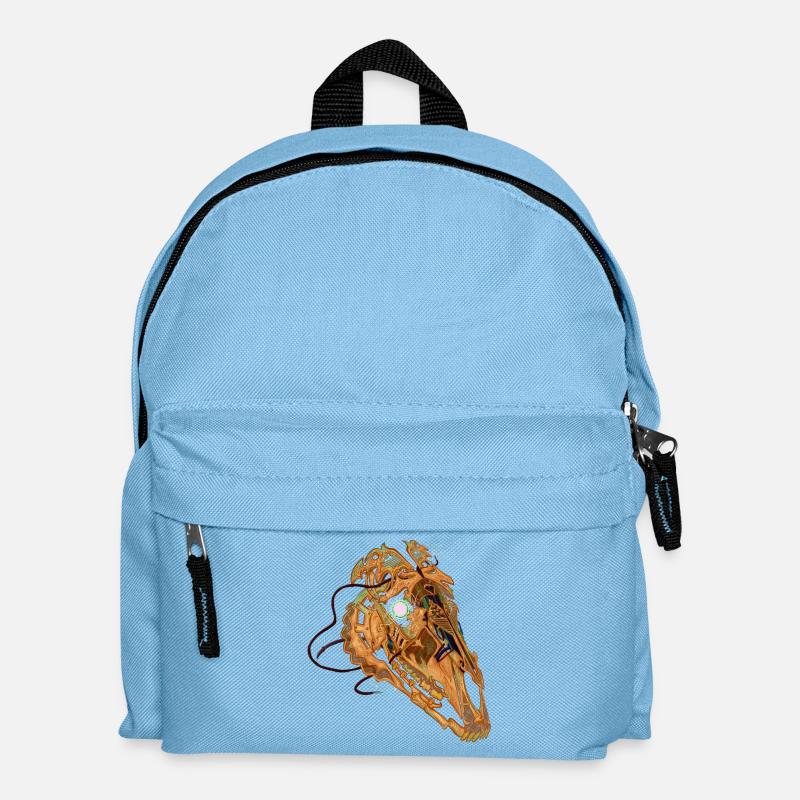 Tolles totes Pferd - Kinder Rucksack - Hellblau