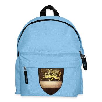 Rostock | Vintage Style | Greif - Kinder Rucksack - Hellblau - Vorne