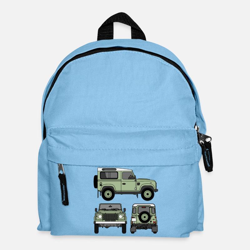 Defender 90 - Côtés - Sac à dos Enfant - bleu clair