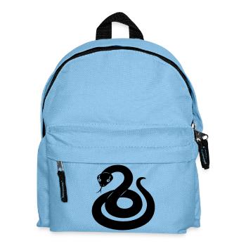 Schlangenschattenfigur aus dem chinesischen Tierkreis - Kinder Rucksack - Hellblau - Vorne