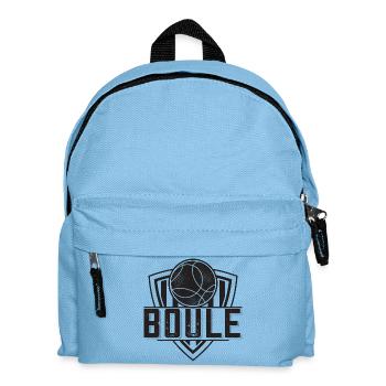 Boule boule boules pour bouler pétanque - Sac à dos Enfant - bleu clair - Devant