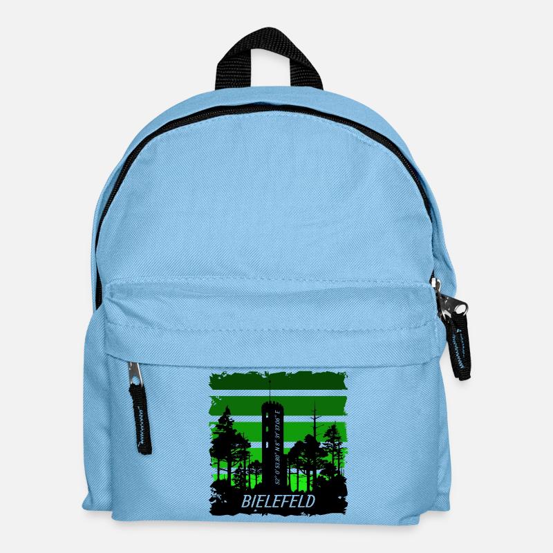 Bielefeld - Kinder Rucksack - Hellblau