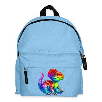 Dinosaure - Sac à dos Enfant - bleu clair - Devant