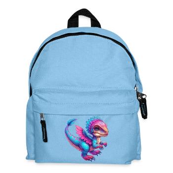 Dinosaure - Sac à dos Enfant - bleu clair - Devant