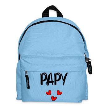 OPA. VATERTAG. FROHER VATERTAG. ICH LIEBE DICH. - Kinder Rucksack - Hellblau - Vorne