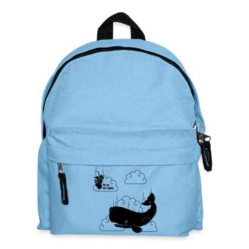 Petunia & Whale - Kinder Rucksack - Hellblau - Vorne