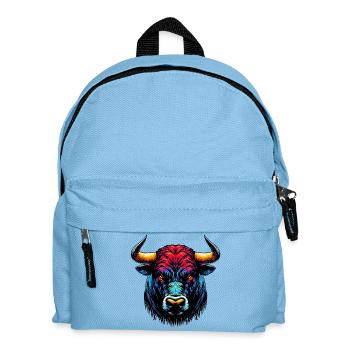 Taureau - Sac à dos Enfant - bleu clair - Devant