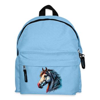 Cheval - Sac à dos Enfant - bleu clair - Devant