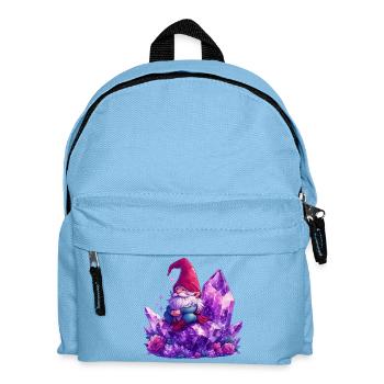 Gnom - Kinder Rucksack - Hellblau - Vorne