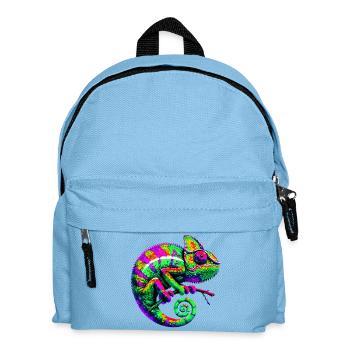 Chameleon - Kids' Backpack - light blue - Front