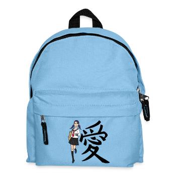 Japanese - Kids' Backpack - light blue - Front