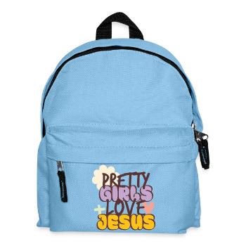 True beauty - Kids' Backpack - light blue - Front