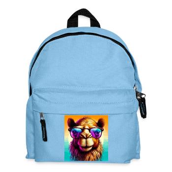 chameau - Sac à dos Enfant - bleu clair - Devant