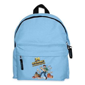 24 cadeaux ? Défi accepté ! - Sac à dos Enfant - bleu clair - Devant