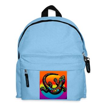 Gecko - Sac à dos Enfant - bleu clair - Devant