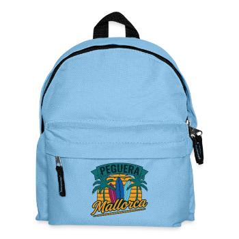 Peguera Mallorca - Kids' Backpack - light blue - Front